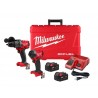 Combo BL Taladro 1/2" y Atornillador 1/4" Milwaukee 3697-22